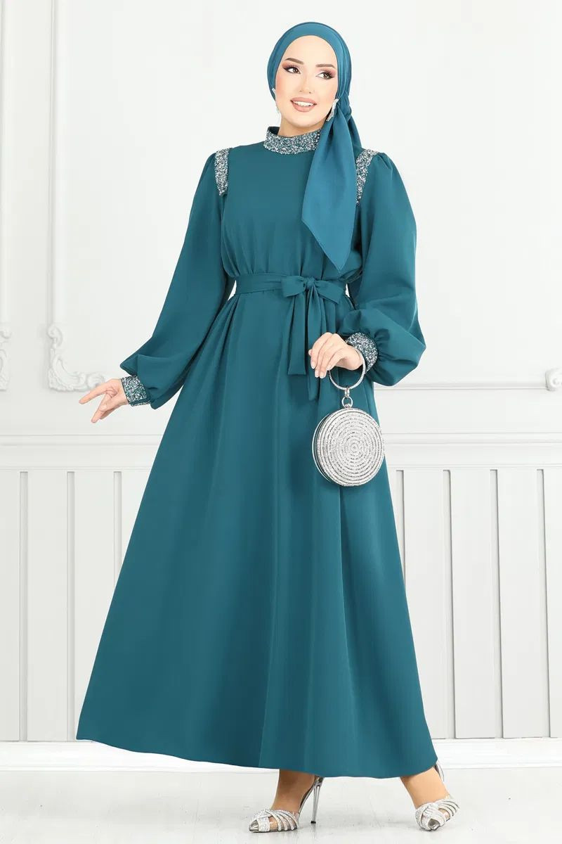 فستان سهرة ولجميع المناسبات كود 5656EDF