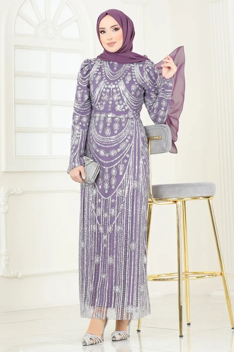 فستان سهرة كود 6612YG95