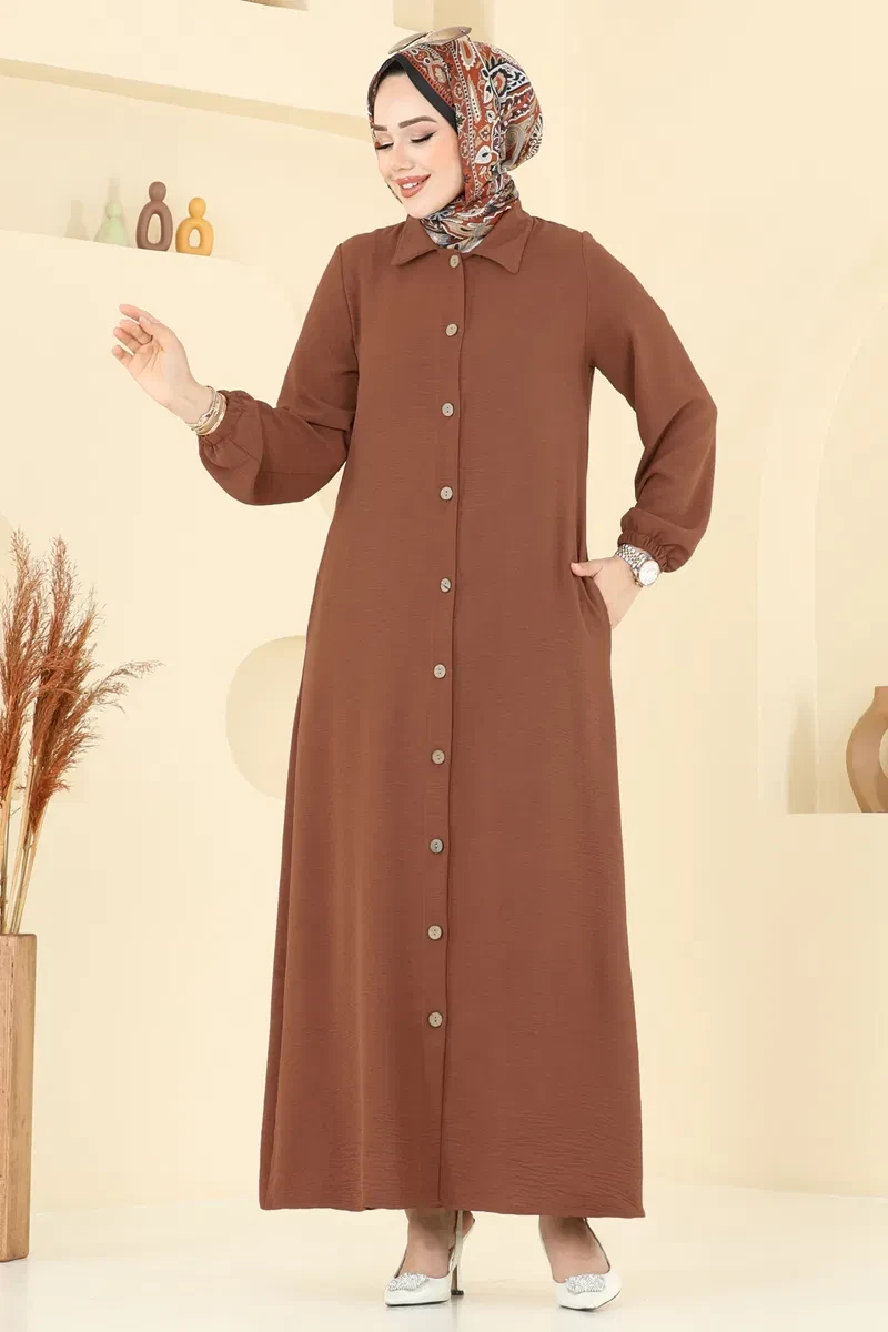 عباءة موديل ازرار كود 6017UZ662